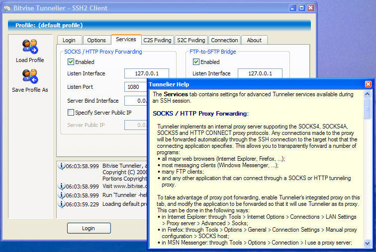 Tunnelier Screenshot